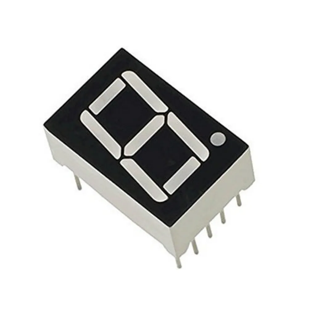 Red 0.56inch 1 Digit 7 Segment LED Display Digital Tube - Common Cathode-1024x1024