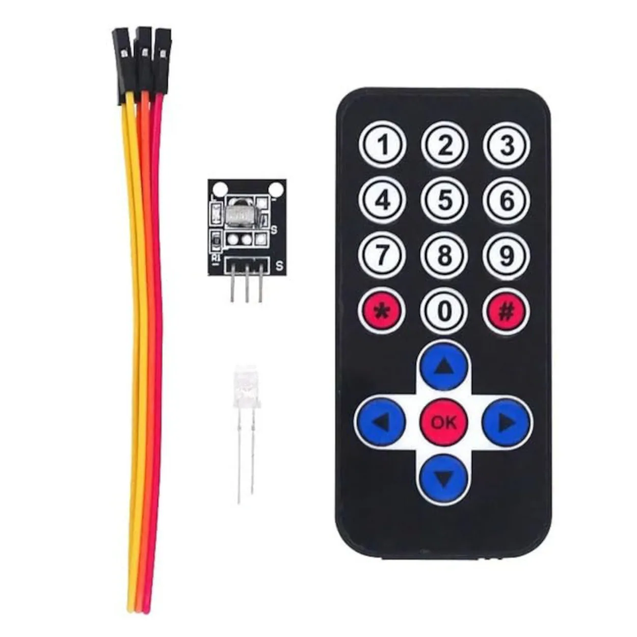 hx1838_infrared_kit_showing_slim_remote_control_and_receiver_breakout_board_2_